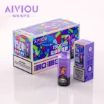 150k Vape Waspe Aiviou 150000 6 in 1 – Blueberry Ice & Strawberry Kiwi & Cherry Strawberry Ice (3)