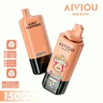 150k VAPE Waspe Aiviou 150000 6 in 1 - Cherry Cola Ice & Strawberry Red Bull Ice & Watermelon Raspberry