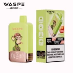 40k VAPE Waspe Aiviou 40000 - Sour Apple Raspberry & Strawberry Big Bang