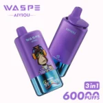 60k Vape Waspe Aiviou 60000 – Mixed Berries & Gummy Bear & Mixed Fruit