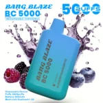 BANG Blaze BC5000 ブルーベリーラズベリーアイス味 vape リキッド おすすめ 5000パフ 使い捨てVAPE