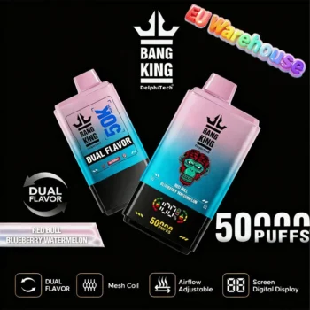 Bang King 50000 Puffs Disposable Vape -red-bull-blueberry-watermelon