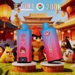Bang king 300000 300k Puffs Bang 300k 8 in 1 Flavors New Vape – Triple MelonBlueberry IceCherry BombPineapple Coconut