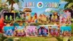 Bang king 300000 300k Puffs Bang 300k 8 in 1 Flavors New Vape – Blue Razz IcePeach IceGrape IceMango Ice