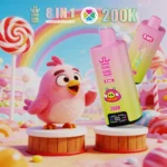 Bang king 300000 300k Puffs Bang 300k 8 in 1 Flavors New Vape – Strawberry MangoStrawberry Ice CreamBanana IceStrawberry Lychee