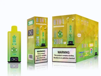Bang king 300000 300k Puffs Bang 300k 8 in 1 Flavors New Vape – Blue Razz IcePeach IceGrape IceMango Ice