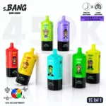 Bnag Leader 450k – Strawberry Watermelon & Kiwi Passion Fruit Guava & Mango Ice & Watermelon Sour Peach