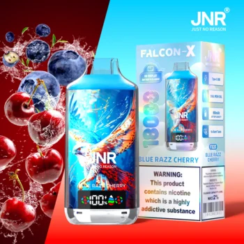 JNR Falcon-X 18000 Blue Razz Cherry 本体画像