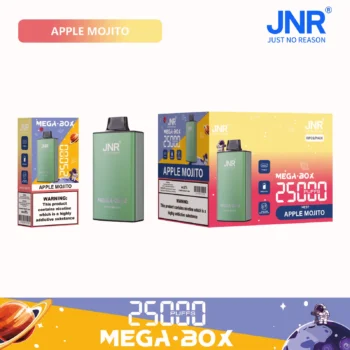 JNR Mega Box 25000 Apple Mojito - JNR Mega Box 25000 Apple Mojito