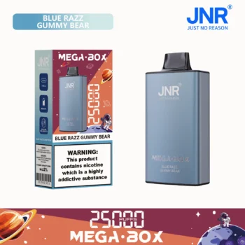 JNR Mega Box 25000 Blue Razz Gummy Bear - JNR Mega Box 25000 Blue Razz Gummy Bear