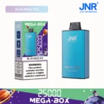 JNR Mega box 25000 – BLUE RAZZ ICE
