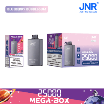 JNR Mega Box 25000 Blueberry Bubblegum - JNR Mega Box 25000 Blueberry Bubblegum