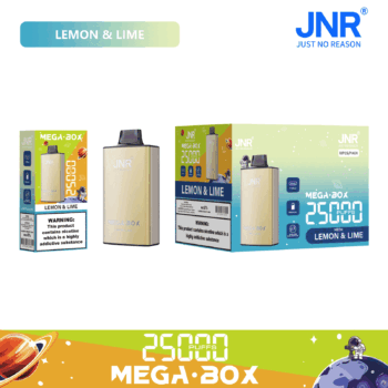 JNR Mega Box 25000 Lemon & Lime - JNR Mega Box 25000 Lemon & Lime
