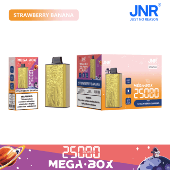 JNR Mega Box 25000 Strawberry Banana - JNR Mega Box 25000 Strawberry Banana