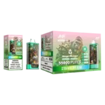 JNR Rage Grilla 55000 Strawberry Kiwi - JNR Rage Grilla 55000 Strawberry Kiwi