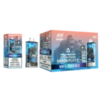 JNR Rage Grilla 55000 White Peach Razz - JNR Rage Grilla 55000 White Peach Razz