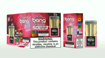 Bang 60000 ウォーターメロン＆ストロベリーウォーターメロン 透明デュアルタンク 電子タバコ フレーバー