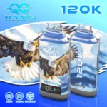 QQ BANG 120K 120000 パフ - blue razz ice