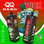 QQ BANG 180K 180000 Puffs – watermelon icealoe appleraspberry lemonpeach mango watermelon