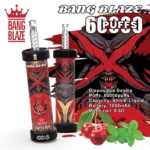 cherry mint-Bang blaze 60k shisha vape