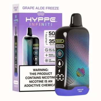 grape-aloe-freeze-Hyppe Infiniti 50K 50000 Puffs