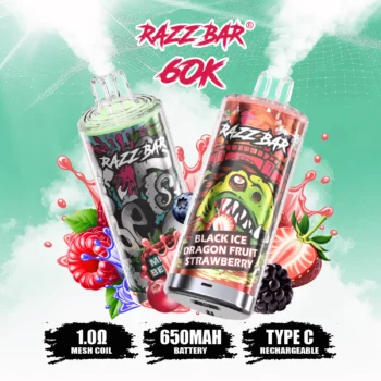 Razz Bar 60000 Strawberry Vanilla Coke